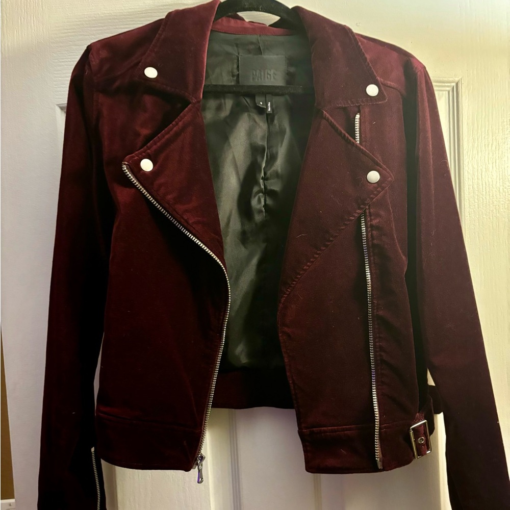 Paige velvet blazer